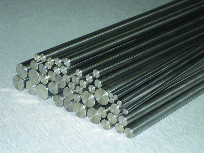 Titanium alloy round bar