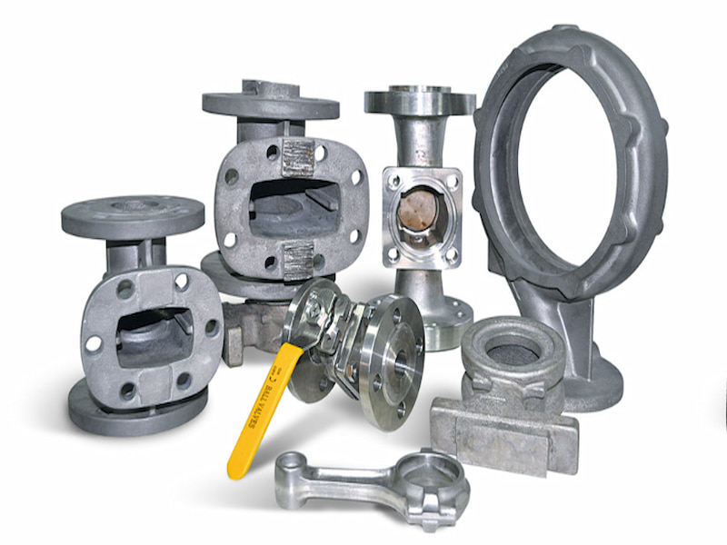 Titanium valves for the chemical industry